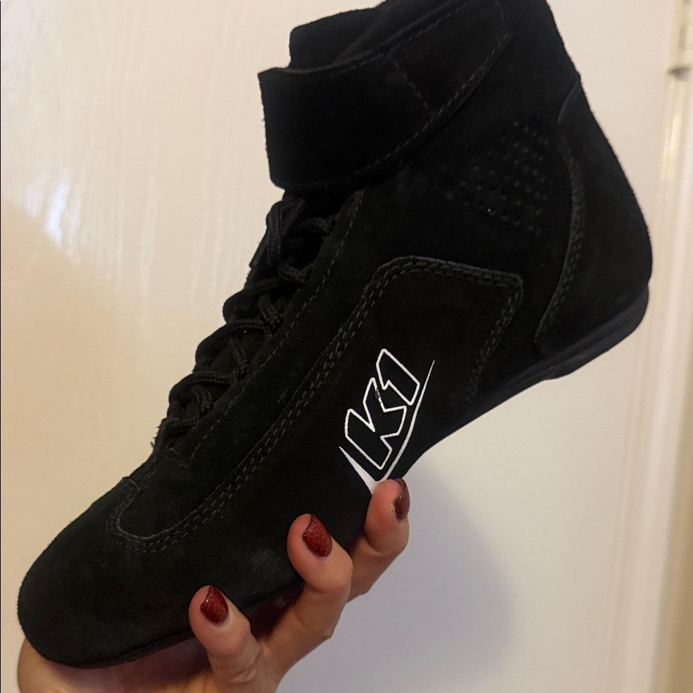 K1 Black Racing Shoes - Picture 3 of 7